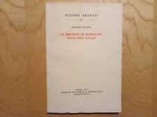 Giovanni cecchini biblioteche usato  Villamagna