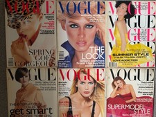 Vogue british magazine for sale  NORTHAMPTON