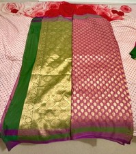 Indian kathan silk for sale  LONDON