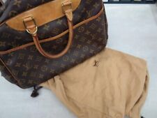 Usado, Autêntica bolsa feminina Louis Vuitton Deauville monograma marrom PVC M47270 comprar usado  Enviando para Brazil
