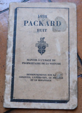 Brochure automobile 1938 d'occasion  Libourne