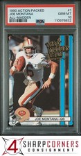 1990 ACTION PACK ALL-MADDEN #1 JOE MONTANA 49ERS HOF PSA 10 comprar usado  Enviando para Brazil