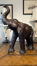 Vintage leather elephant for sale  Naples