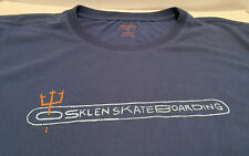 Camiseta masculina Osklen Brasil Rio de Janeiro gráfica de skate azul média comprar usado  Enviando para Brazil