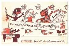 Singer sewing machine d'occasion  Expédié en Belgium