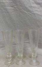 three stemmed pilsner glasses for sale  Columbus