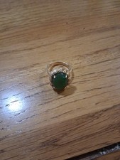 Ring 14ct jade for sale  BRADFORD-ON-AVON