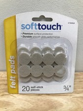 20 peças - Almofadas de feltro autoaderentes Premium Soft Touch 3/4" comprar usado  Enviando para Brazil