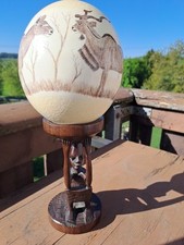 Straussenei straußenei africa gebraucht kaufen  Dreikirchen, Herschbach, Wallmerod