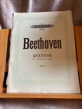 Beethoven quatuor opus d'occasion  Rennes-