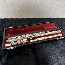 YAMAHA YFL-451 instrumento de flauta de sopro prata cabeça junta estojo incluído comprar usado  Enviando para Brazil