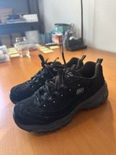 Sketchers D'lites preto feminino tamanho EUA 6.5 comprar usado  Enviando para Brazil