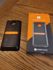 Alto-falante preto JBL SoundBoost Moto Mod para telefones Motorola Moto Z, usado comprar usado  Enviando para Brazil