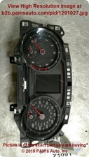 Medidor de velocidade usado serve: 2015 Volkswagen Golf gti cluster MPH grau C comprar usado  Enviando para Brazil