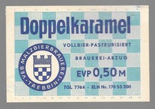 Bieretikett veb malzbierbrauer gebraucht kaufen  Leipzig