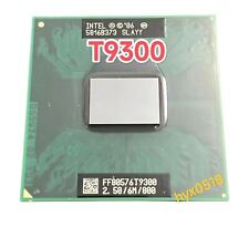 Intel Core 2 Duo Mobile T9300 2.5 GHz Dual-Core 6M 800MHz Processor Socket P CPU, usado comprar usado  Enviando para Brazil