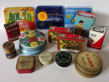Vintage misc. tins for sale  Saginaw