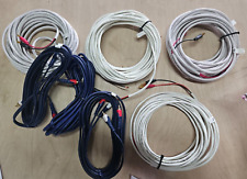 KIT DE CABO DE ÁUDIO/VÍDEO MITO CONJUNTO DE CABOS 7 PEÇAS RCA E FIOS DE ALTO-FALANTE, usado comprar usado  Enviando para Brazil