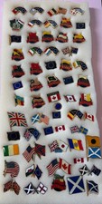 Flag badges country for sale  BEDLINGTON