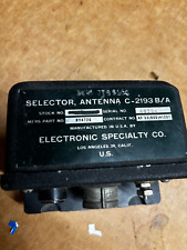 Aircraft antenna selector for sale  East Northport