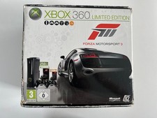Xbox 360 Elite 120GB + kontroler + kabel limitowana edycja Forza Motorsport 3 oryginalne opakowanie na sprzedaż  Wysyłka do Poland