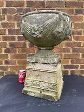 Vintage stone urn for sale  LEIGHTON BUZZARD