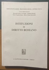Istituzioni diritto romano. usato  Quartu Sant Elena