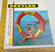 Inserção de catálogo Sevylor barcos infláveis caiaques jangadas década de 1960, usado comprar usado  Enviando para Brazil
