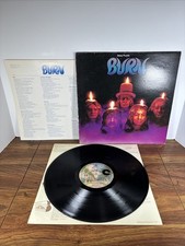 Deep Purple Burn Classic Rock Vinyl LP Record 1974 Original Lyric Insert US comprar usado  Enviando para Brazil