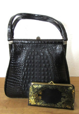 Vintage handtasche portmonaie gebraucht kaufen  Wertingen