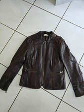Lederjacke braun giorgio gebraucht kaufen  Wilhelmsfeld