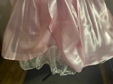 Baby pink satin for sale  SOUTHAM