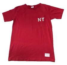 Camiseta Vintage Majestic Select Autêntica Sportswear NY T Tamanho G Vermelha EUA Amostra comprar usado  Enviando para Brazil