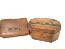 Vintage olivewood jewellery for sale  CHESTER