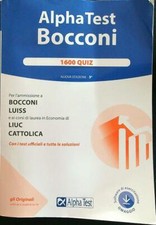 Alpha test. bocconi. usato  Italia