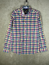 Camisas formais casuais Tommy Hilfiger tamanho P masculinas multicoloridas logotipo xadrez comprar usado  Enviando para Brazil