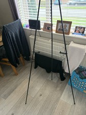 Black foldable easels for sale  WOKING