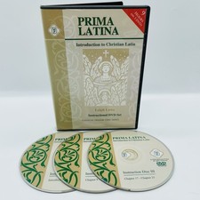 Usado, Prima Latina Introduction to Christian Latin Instructional 3 DVD Set Leigh Lowe comprar usado  Enviando para Brazil