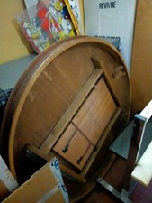 Tavolo rotondo legno usato  Vo