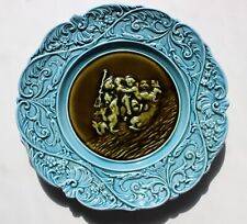 Antique majolica plate for sale  ANDOVER