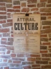 Authentique affiche ancienne d'occasion  Viels-Maisons