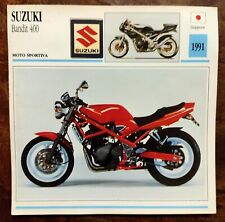 Cartolina moto suzuki usato  Volpeglino