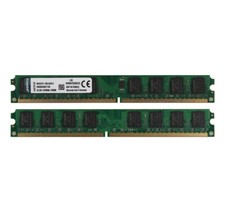 2X 2 GB 2G Intel CPU 2Rx8 PC2-5300 DIMM memória RAM desktop DDR2 667Mhz 240 pinos。、 comprar usado  Enviando para Brazil