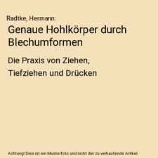 Genaue hohlkörper durch gebraucht kaufen  Trebbin