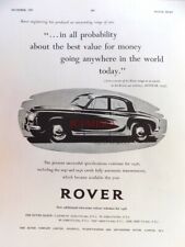 Rover 105r 1958 for sale  SIDCUP