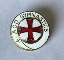 Gymnastics vintage enamel for sale  UPMINSTER