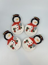 Snowman serving platter for sale  Pembroke