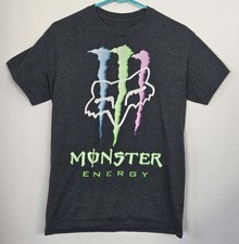 Camiseta Streetwear Vintage Y2K Fox Racing Monster Energy Graphic Pequena comprar usado  Enviando para Brazil