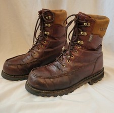 Usado, L.L. Botas masculinas de couro Bean canguru upland hunter Gore-Tex sola Vibram 13 M comprar usado  Enviando para Brazil