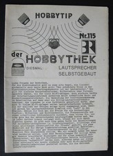 Hobbythek 115 lautsprecher gebraucht kaufen  Langelsheim